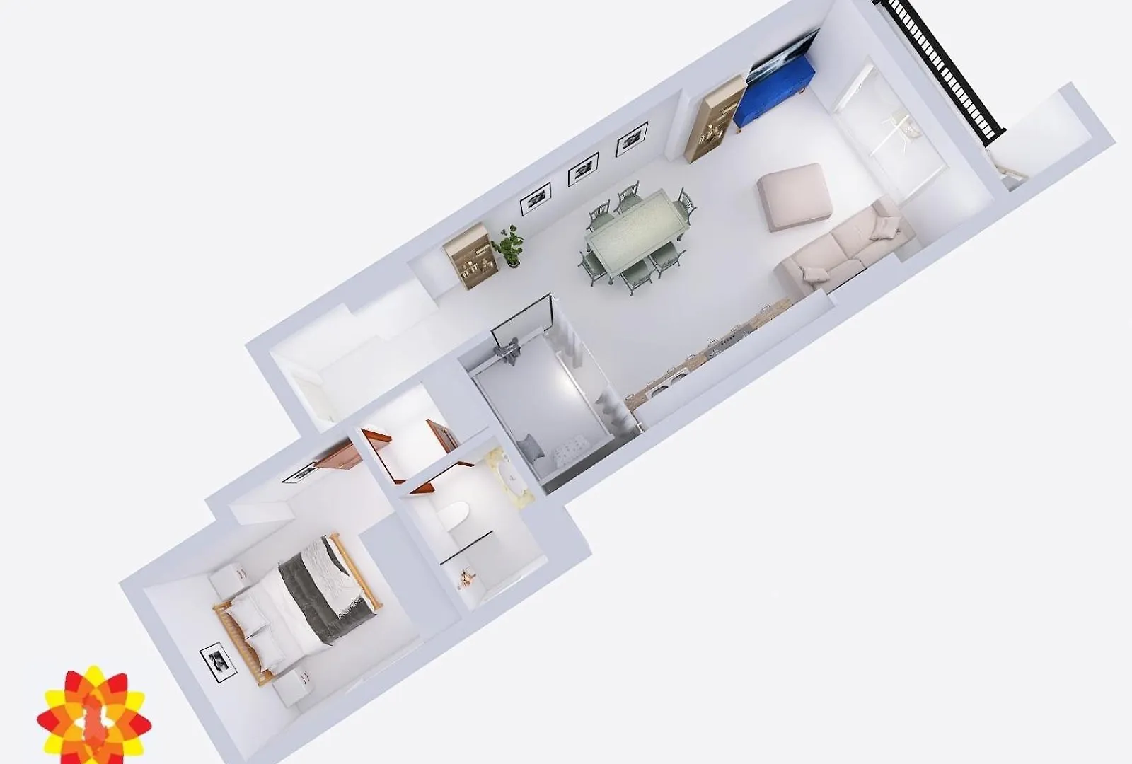 סרנדה Sail View Boutique Apartment