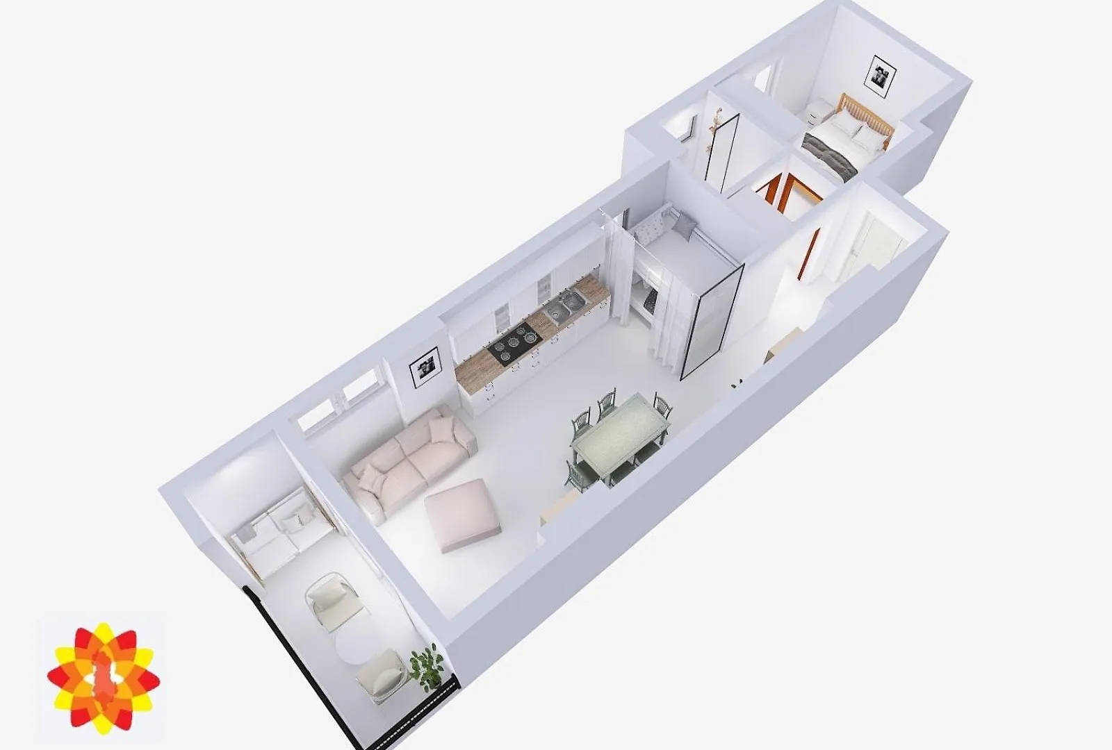 סרנדה Sail View Boutique Apartment אלבניה
